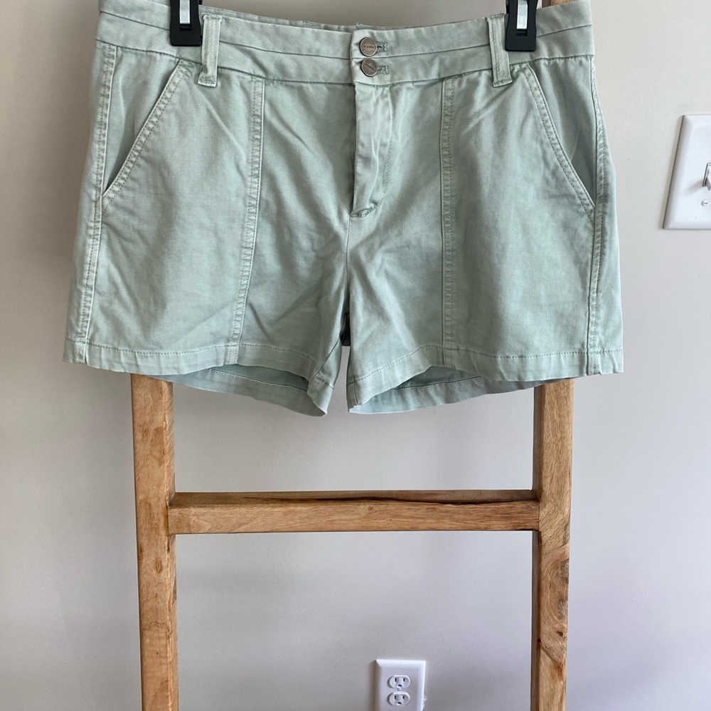 Tinsel Light Green Women's Cargo Shorts
